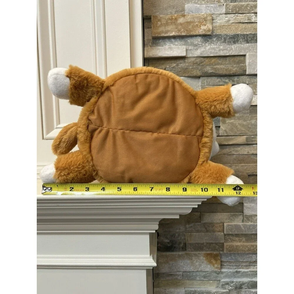Joyward Plush Brown Dog Easter/Gift/Birthday Animal Basket  9x14 in Kids Decor